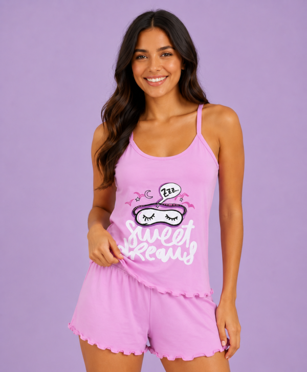 Pijama Short y Blusa Daniela | 12 Und | Talla única |